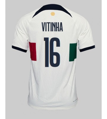 Portugal Vitinha #16 Bortedrakt VM 2022 Kortermet